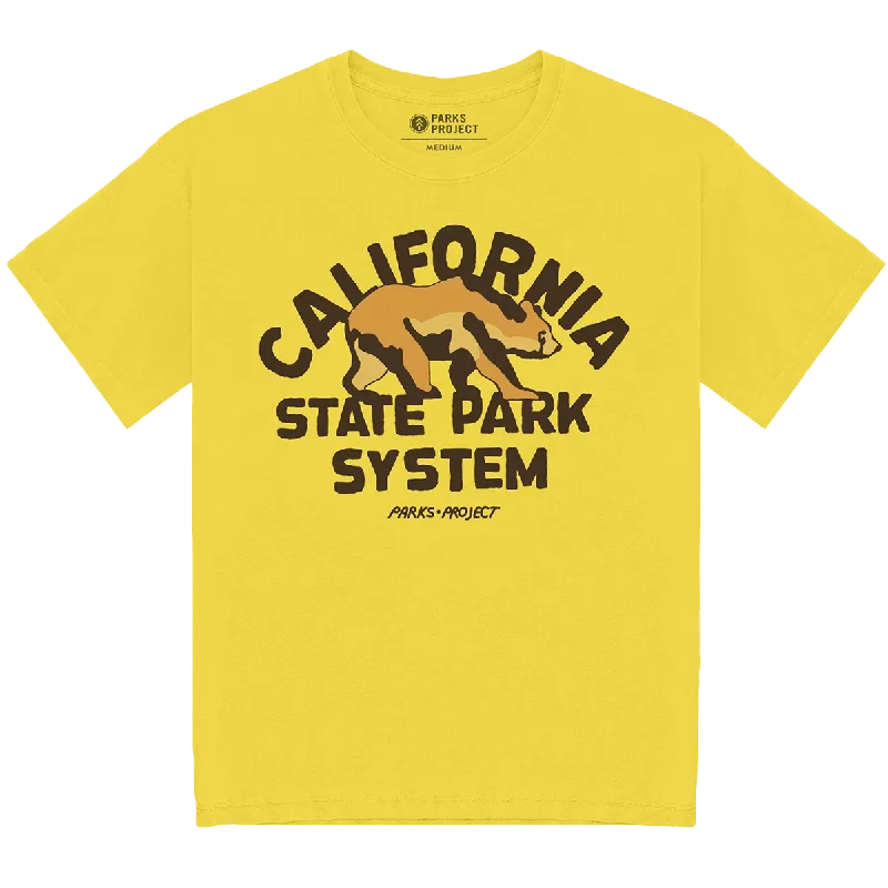 California State Park System Vintage Bear Logo Tee