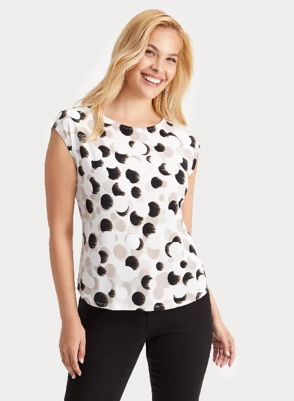 Dot Print Top