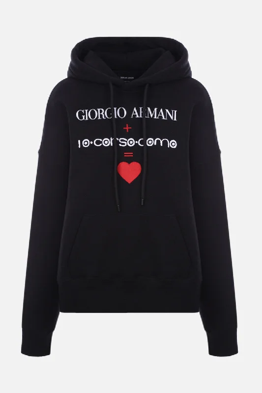 Giorgio Armani - 10 Corso Como cotton hoodie