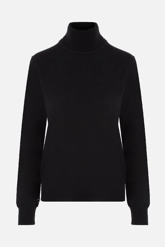 wool turtleneck