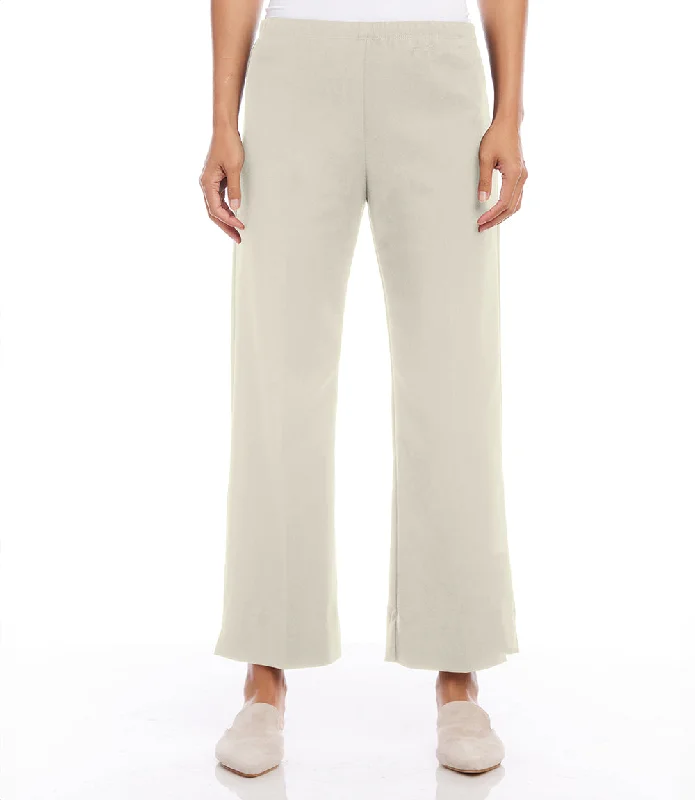 Cropped Wide Leg Pants