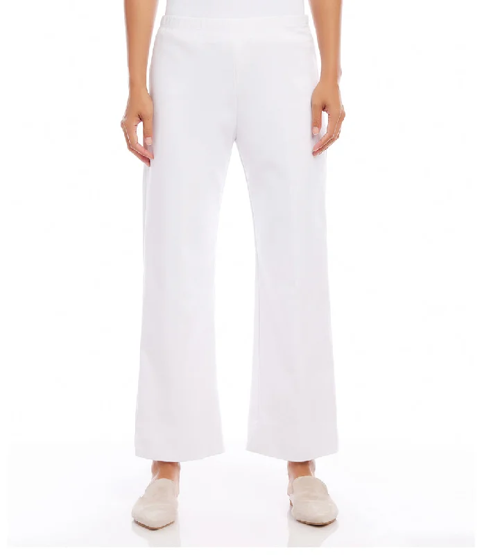 Cropped Wide Leg Pants