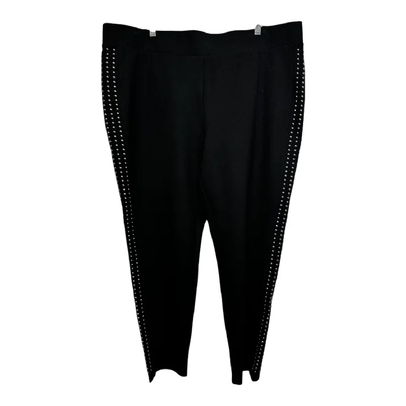 Pants Ankle By Truth In Black, Size: 3x