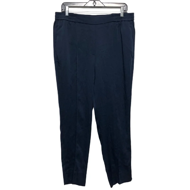 Pants Wide Leg By H&m In Navy, Size: 12