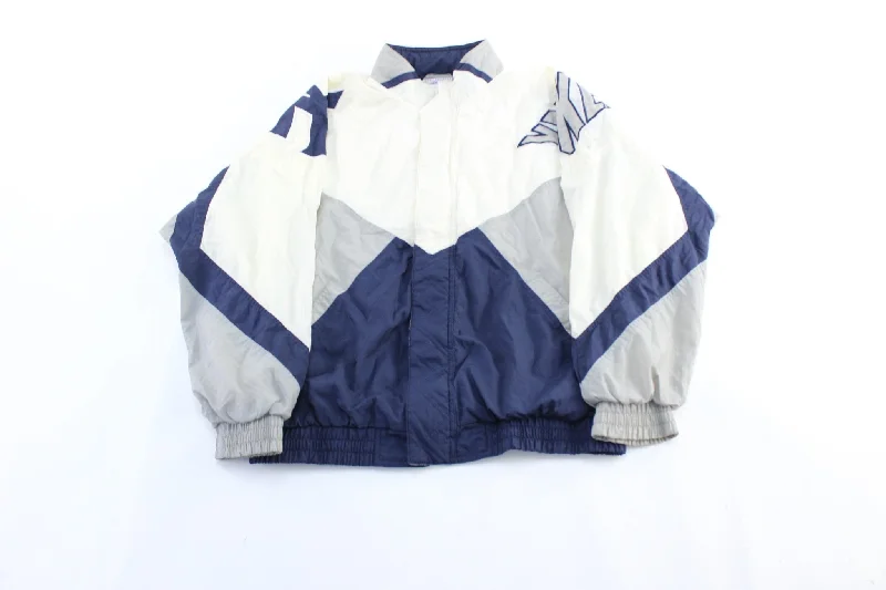 90's New York Yankees Embroidered Zip Up Jacket