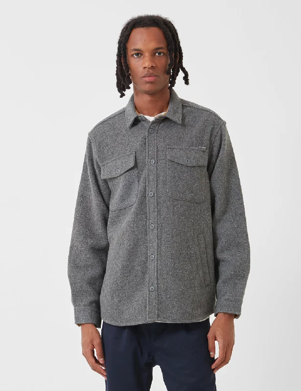 Carhartt-WIP Milner Shirt Jacket - Dark Grey Heather