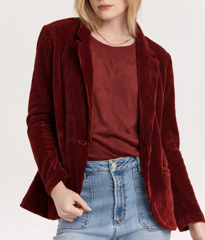 Chenille Blazer