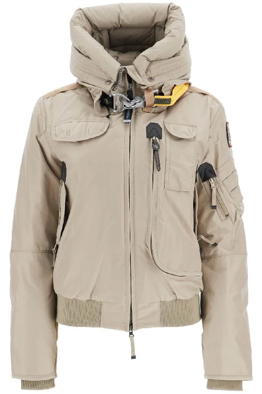 PARAJUMPERS gobi bomber jacket in oxford nylon