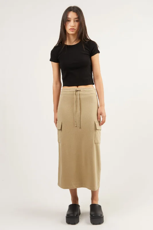 MIDI CARGO SKIRT