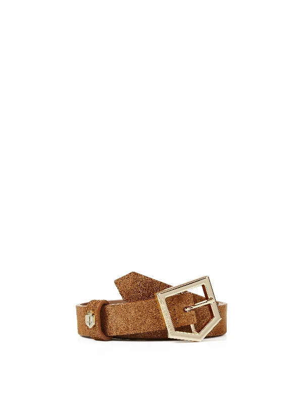 Sennowe Belt - Tan Suede