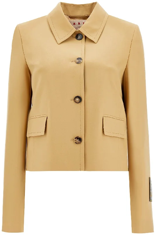 MARNI short wool blend jacket