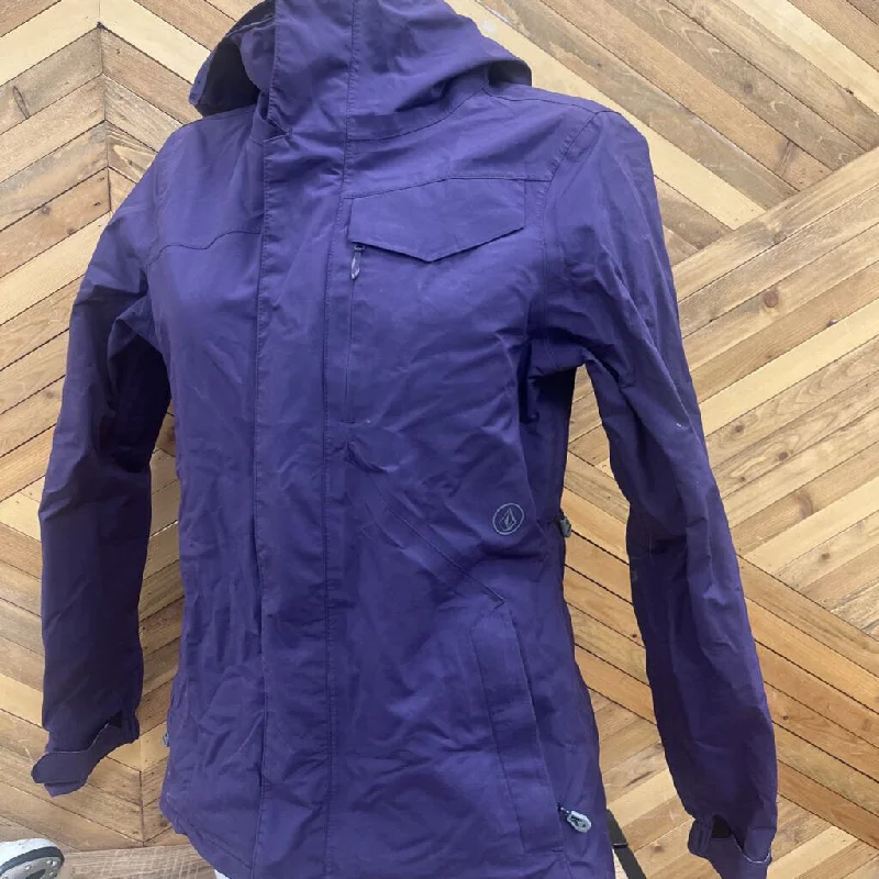 Volcom - Women's Gore-Tex Ski Jacket - MSRP $370: Purple-women-SM