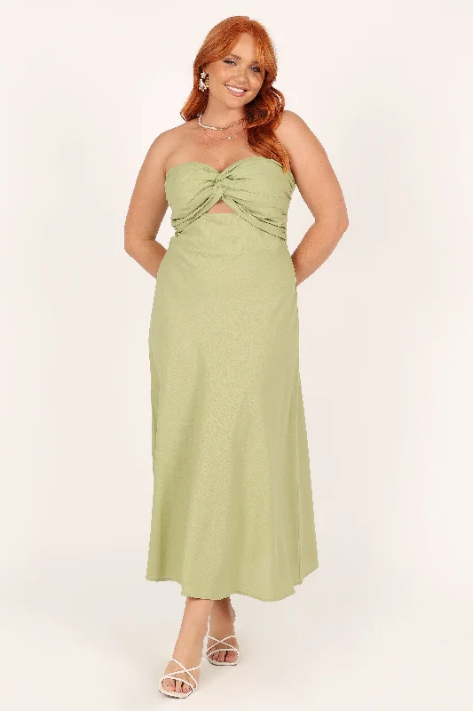 Rosetta Dress - Olive