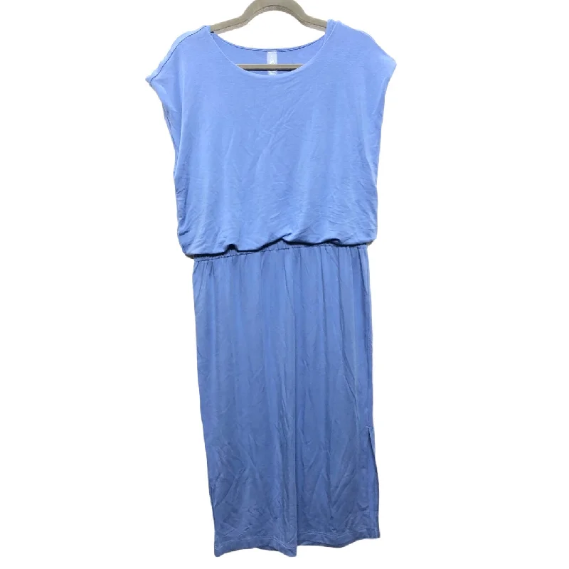 Dress Casual Midi By Lou And Grey In Blue, Size: L