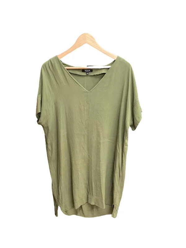 Dress Casual Midi By Madewell In Green, Size: L