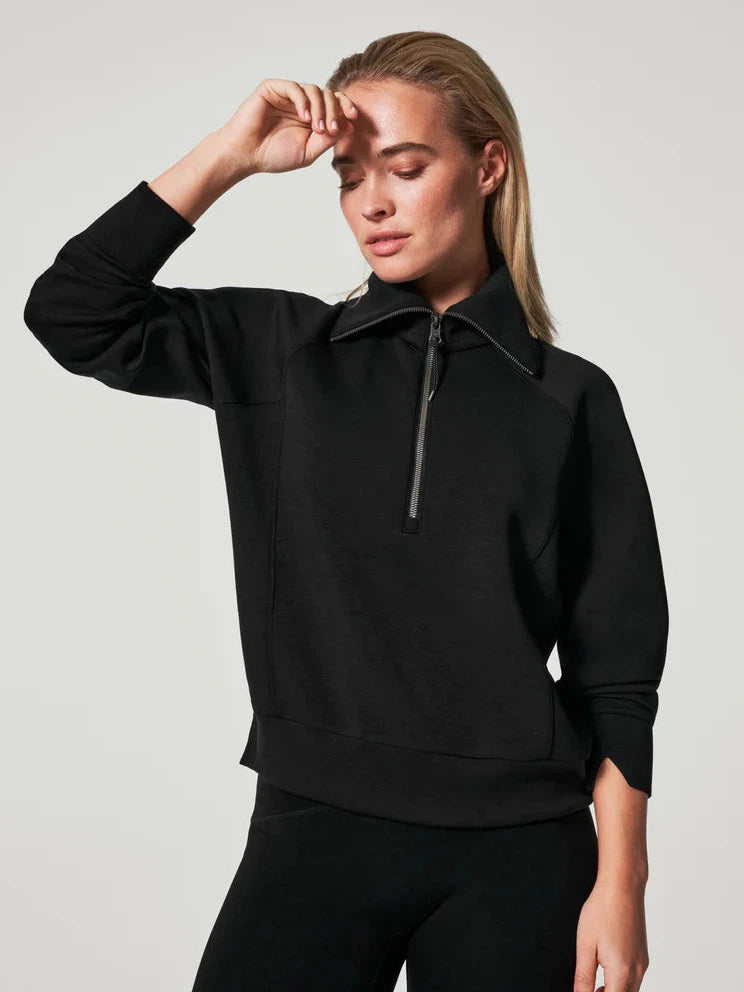 AirEssentials Half Zip- Black