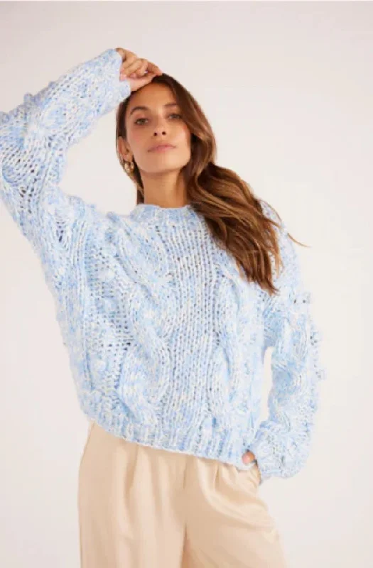 MinkPink Lucero Cable Knit Jumper